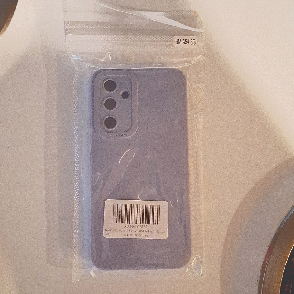 New, Samsung A54 6.4" Dusty Purple Case